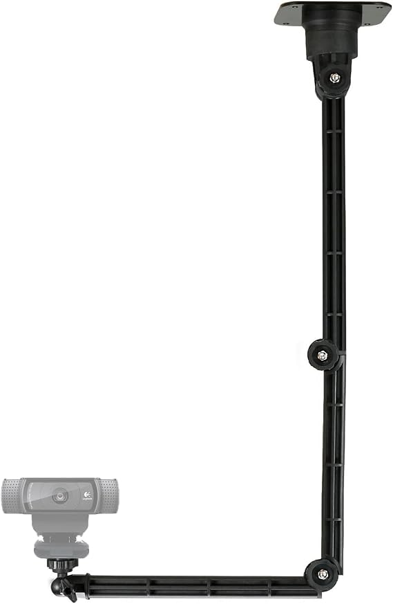 C920s Webcam Wall Mount Ceiling Holder Compatible with Logitech C920s Brio C930e C922x C925e C615 StreamCam,MX-Brio-4K Webcams