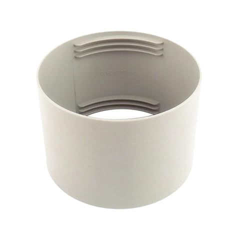 Practical Vent H Coupler Extender Converter For Exhaust Pipe Extension And Withstands Wear And Tear Of Regular VENT Thread H Coupler Coupling Extension Support, 130mm