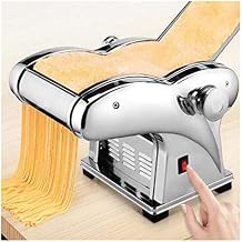 Maker, Machine Electric Maker 6 Thickness Setting 4 Cutters Noodle Maker Roller Machine