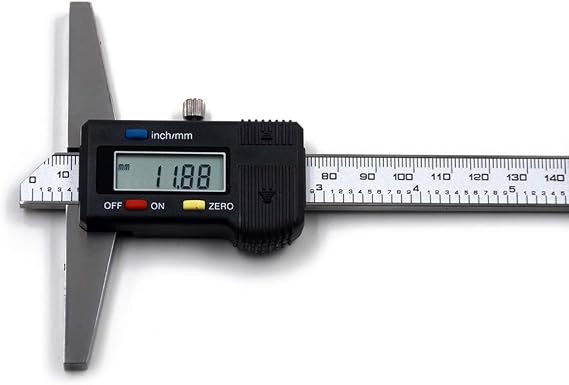 Digital Depth Caliper Electronic Ruler (150mm(Normal))