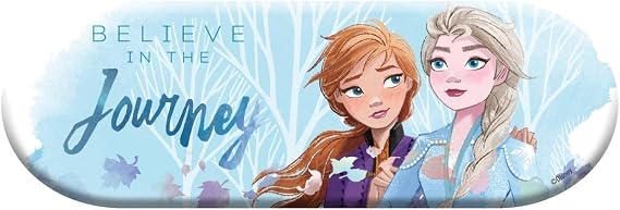 Disney Frozen Adventure Lip and Face Tin - Tin Canister with 11-Pops of Colour and Accessories for Lips and Face - Makeup Set for Kids - Gift for Girls