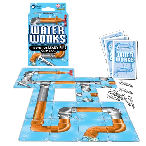Winning Moves Classic Waterworks Leaky Pipe Card Game