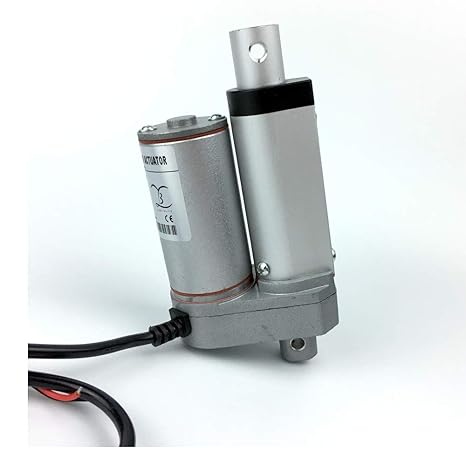12V 1 Inch Stroke Linear Actuator 135lbs600NMaximum Lift with Mounting Brackets 15mm/s