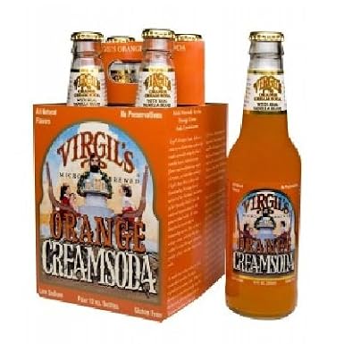 Virgil's Orange Creme Soda 12x 4Pack