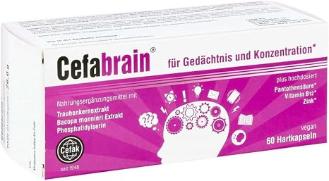 Cefabrain Hard Capsules Pack of 60