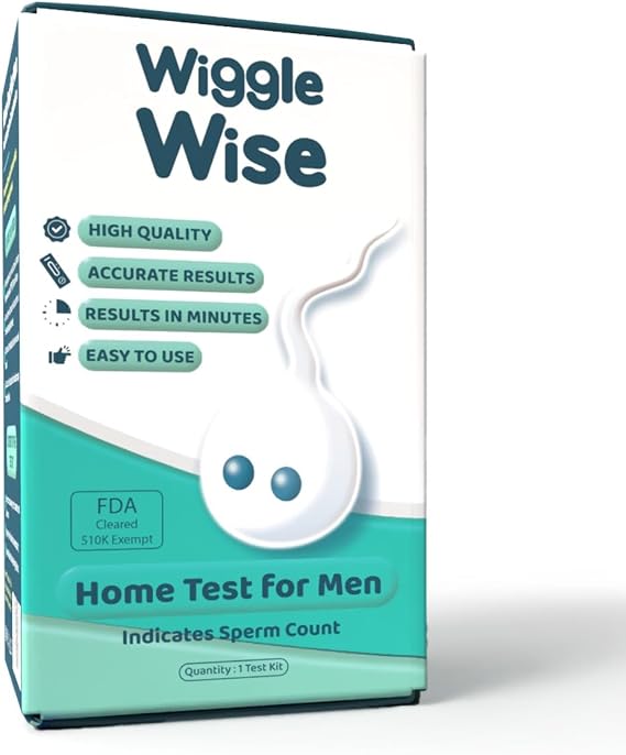 Male Fertility Test Kit - At-Home Count Check For Men