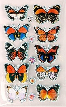 Insect Lore 3D Butterfly Sticker