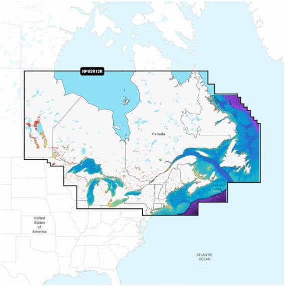 Navionics Platinum+ NPUS012R - Canada, East & Great Lakes