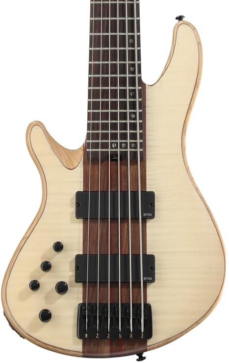 Schecter Charles Berthoud CB-6 Signature Left-handed Bass Guitar - Natural