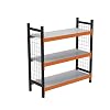 3 Katlı Dekoratif Midi Rack - Ekonomik Depo,Arşiv, Kiler Rafı