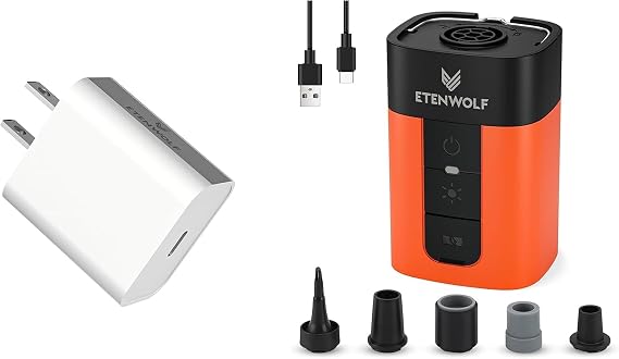 ETENWOLF AIR 5 PRO MAX Air Pump & USB C Charger