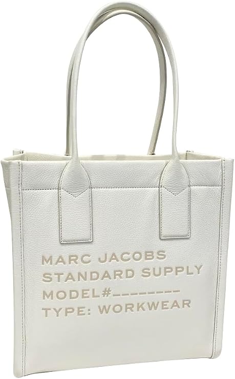 Marc Jacobs Office Style Large Leather Logo Tote