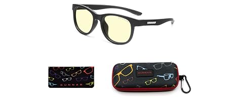 Gunnar Rush Kids Small Computer Glasses Onyx Amber Lens