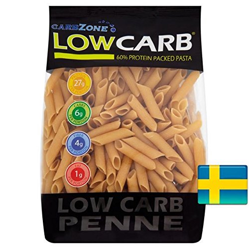 Carbzone Low Carb Penne Pasta - 250g 0.55lbs