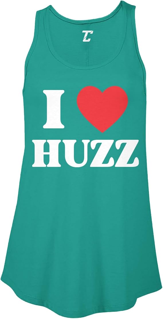 I Love Huzz - Funny Gen Z Women's Flowy Tank Top