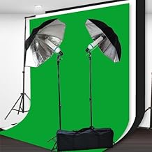 Fancierstudio Lighting Kit 800 Watt 3 x Muslin Backdrop 10'x10' Background Stand Light Kit By Fancierstudio FKZ03