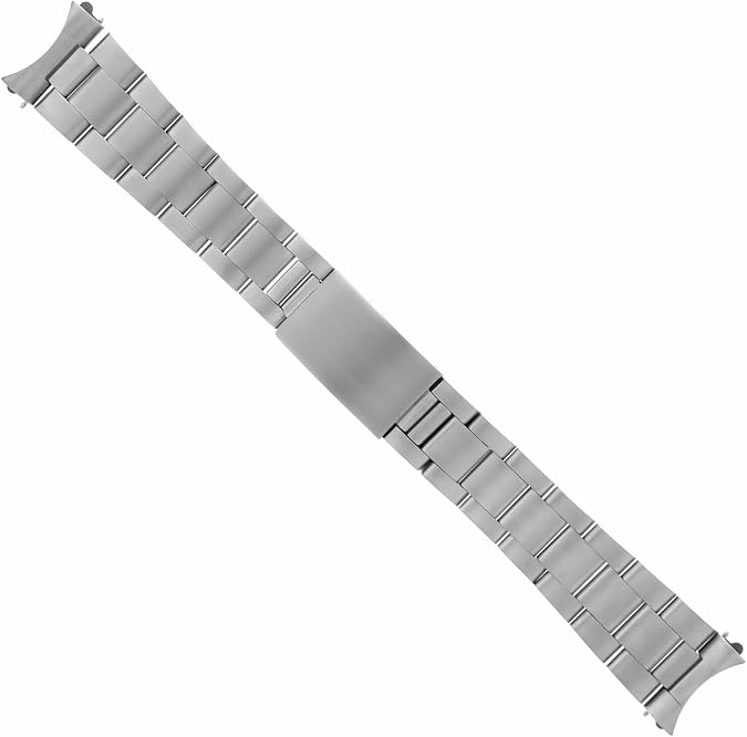 Ewatchparts 20mm Oyster Watch Band Bracelet Compatible With Rolex Datejust Oyster Perpetual Matte Stainless Steel