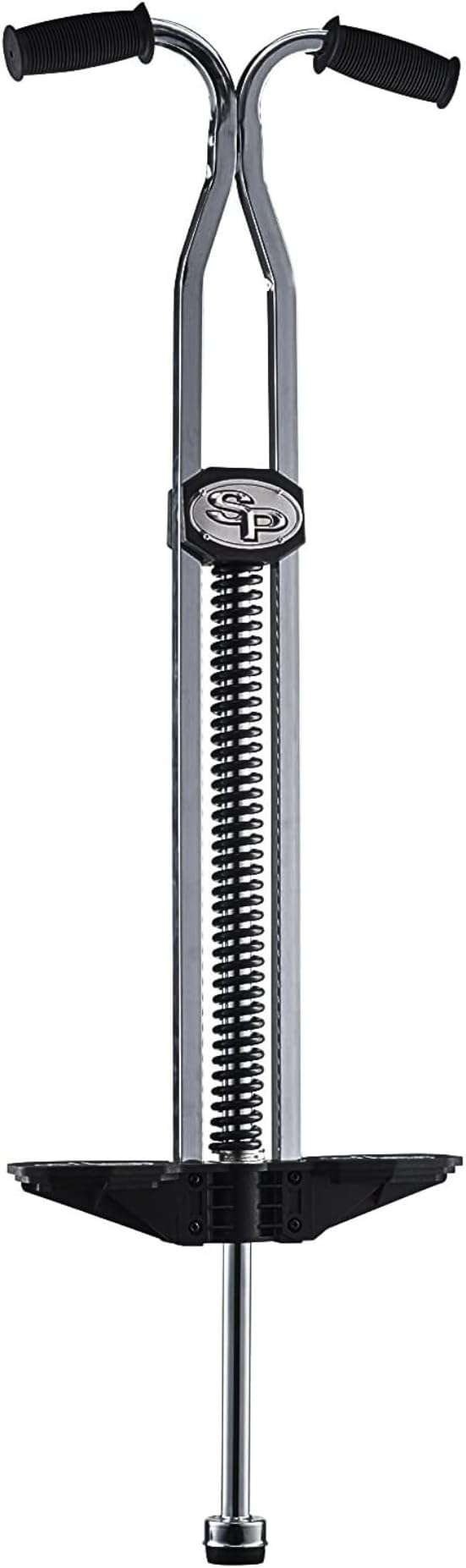Flybar Super Pogo Stick for Kids & Adults 14+ Strong Spring for Tricks & High Jumping Steel Frame with Reinforced Foot Pegs Classic Trick Pogo Stick for Beginners & Pros Supports 120-210 lbs