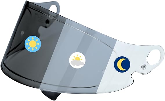 Photochromic Visor Compatible With RF-1400,GT-Air 3/2/1, RF-SR,RF-1200,X14,Glamster