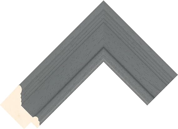 Customisable Bezel/Frame compatible with the Samsung Frame TV (55 inch) - Silver Frames (Lincoln Grey 52mm)