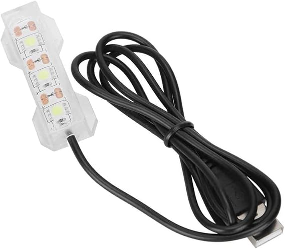 Blue Light Small Aquarium Led Light, Multicolor Led Fish Tank Lights for Freshwater Plants Aquarium Accessories，Fish and Aquatic Pets, Pet Supplies [Energy Class A]