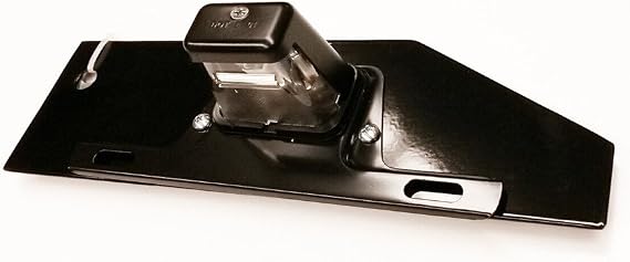 HPC Hummer H2 License Plate Relocation Bracket with Light