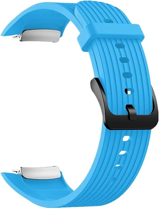 Watch Strap Compatible with Samsung Gear Fit2 Pro/Gear Fit 2, Adjustable Silicone Sports Strap Replacement Band for Samsung Gear Fit2 Pro/Gear Fit 2 Smart Watch