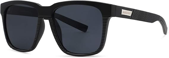 MAXJULI Polarized Sunglasses for Big Heads Men Women 8023