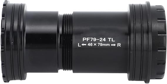 Bottom Bracket, Taper Center Shaft, 46mm 9mm Width 24mm Shaft, Strength Aluminum y, ed for Road s and Mountain s, Peda