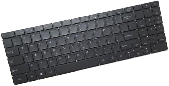 Laptop Keyboard for Ninkear YBOOK 15 English US Black Easy to Replace