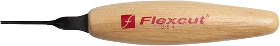 FLEXCUT Micro Sweep, Razor Sharp High Carbon Cutting Blade, 1.5 mm (MT19)