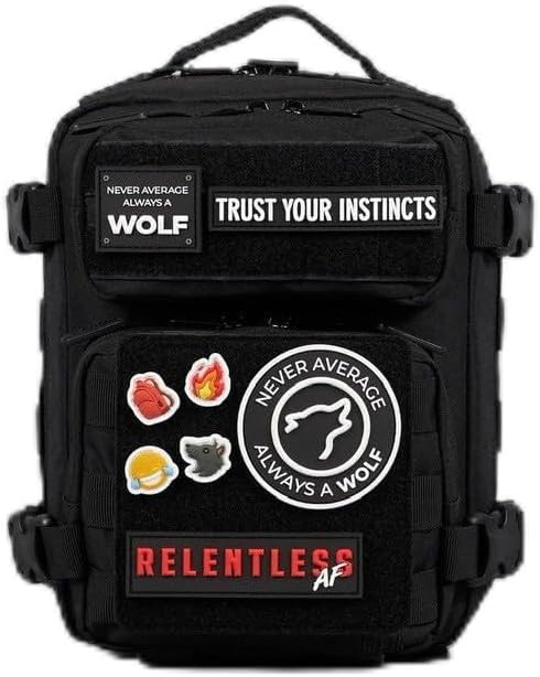 WOLFpak 6in Square Molle Hook & Loop Tactical Pad Panel Attachment