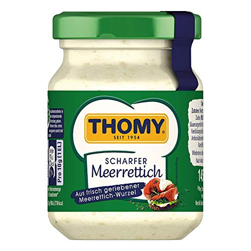 German Horseradish Thomy Scharfer Meerrettich 145g From Germany
