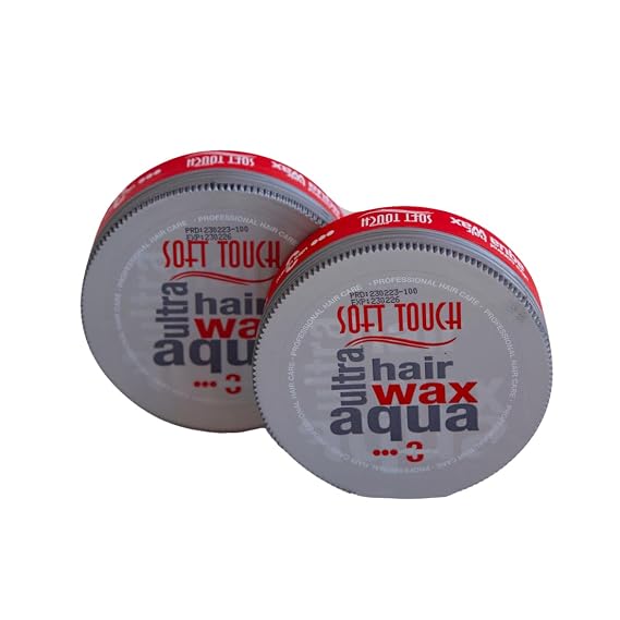 Soft Touch Hair Wax (2 Pack Ultra Aqua #3)