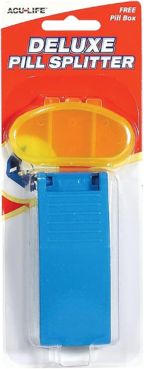 Acu-Life Pill Splitter and Daily Pill Box