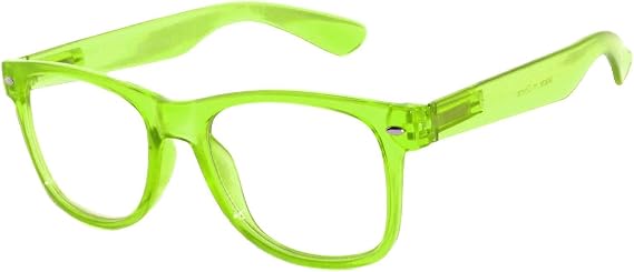 OWL Kids Clear Lens Colored Glasses Protect Child's Eyes from UVB UVA