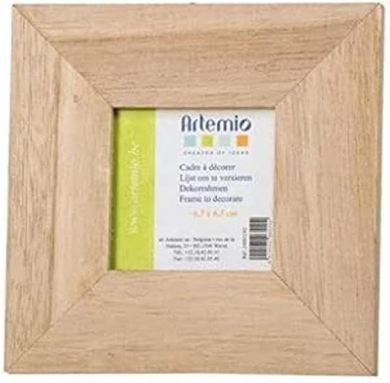 Artemio Frame, Wood Beige, 14,5 x 1 x 14,5 cm