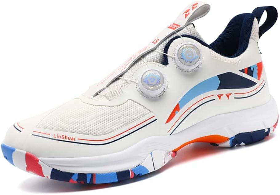 Badminton Shoes Lightweight Indoor Court Shoes Non-Slip Breathable Training Sneakers for Men Women
