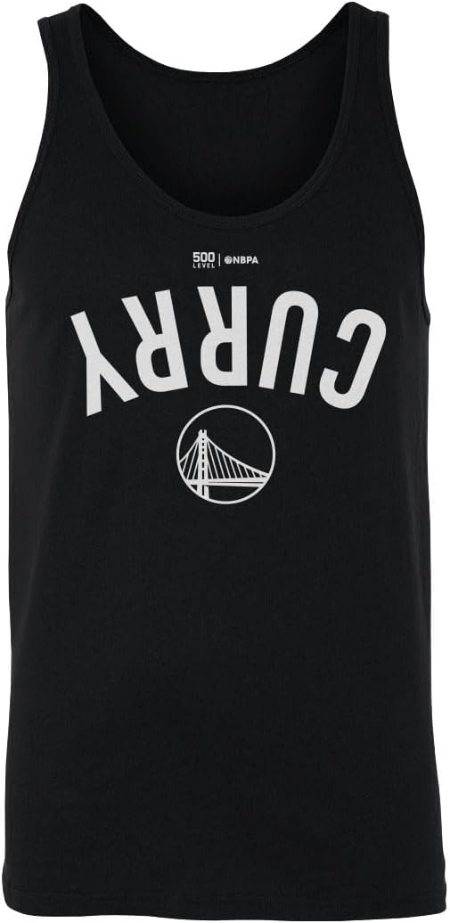 500 LEVEL Steph Curry Golden State Warriors Invert Men's Tank Top