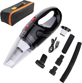 Oryzom Handheld Vacuum,Ultra-Powerful Cordless Handheld Vacuum, Portable Wet & Dry Cleaning, Fast Charging, Lightweight & Low Noise, Compact Vacuum for Car and Home Use