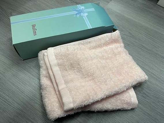 Bufims 13x24 Inch Premium Cotton Bath Towels, Extra-Long Staple Cotton Soft Absorbent Quick Dry Towels, Lightweight Multi-Purpose Towels for Bathroom Spa Hotel Home