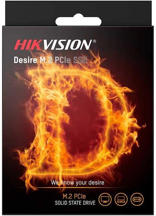 Hikvision Desire 128GB NVMe M.2 SSD PCIe 1200MB/s Okuma 950MB/s Yazma Yüksek Hızlı Dahili SSD Disk Laptop ve Masaüstü Uyumlu