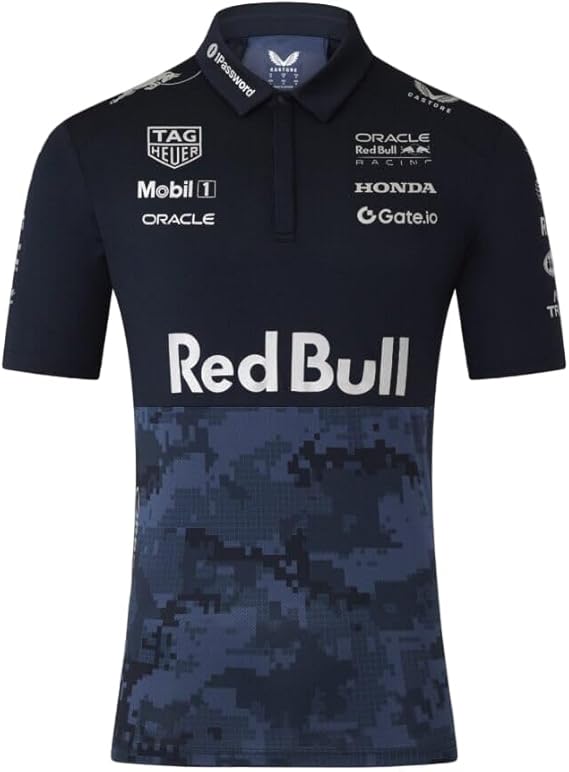 Castore Red Bull Racing F1 x Hypebeast 2025 Special Edition Track Polo Shirt