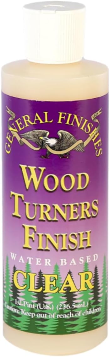 General Finishes Wood Turner's Finish, 1/2 Pint
