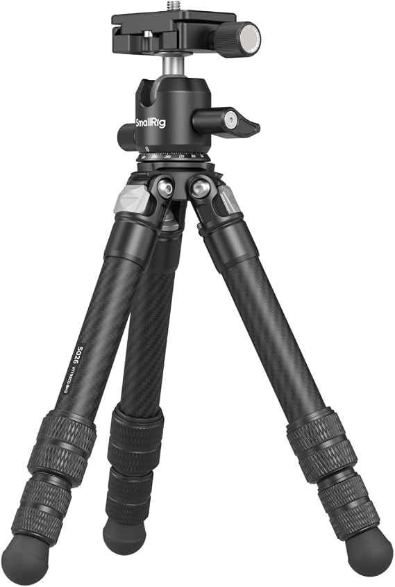 SmallRig 5026 Mini Carbon Fiber Tripod Kit