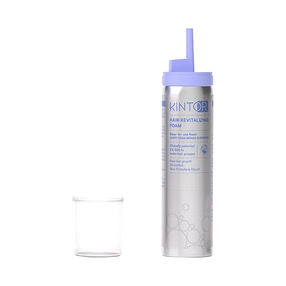 KINTOR 0.9% KX-826 Hair Growth Foam for Women, DHT Blocker Hair Regrowth Products Suitable for Nourish Hair Follicles, Helping Healthy Hair Growth, 60ml