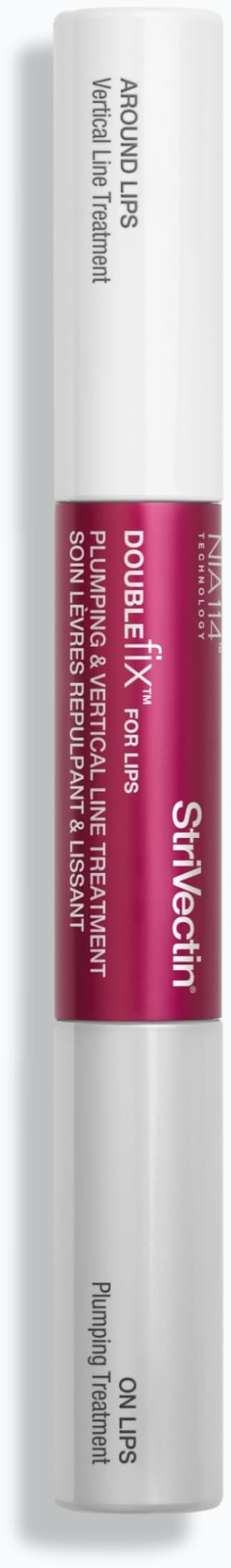 StriVectin Anti-Wrinkle Double Fix for Lips (0.16 Oz, 5ml) |Plump & Smooth Vertical Lines, Hydrating Two-in-One Treatment