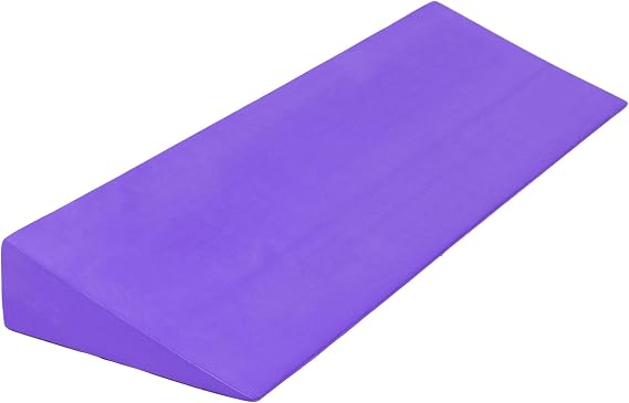 Yoga-Mad Unisex's Mad Yoga Wedge, Purple, 50 x 15 x 5 cm