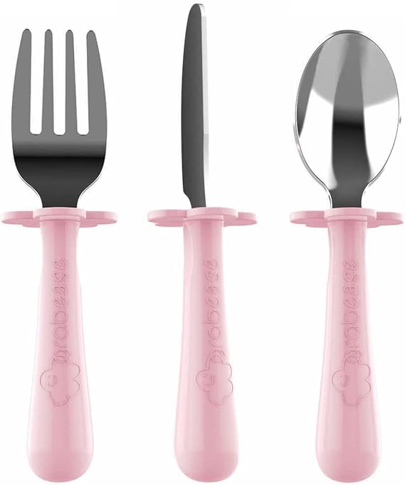 Grabease - 3-piece stainless steel ergonomic cutlery