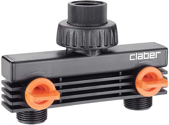 Claber 3/4" Male Threaded 2-Way Adapter